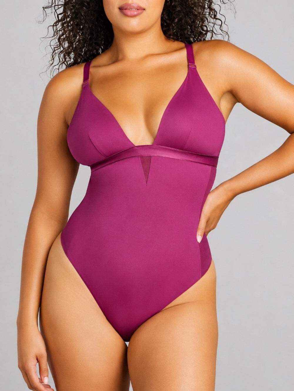 Siella. | L | Plunge Shaping Bodysuit